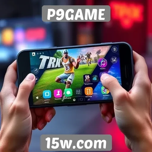 Navegação intuitiva melhora a experiência do usuário no P9GAME